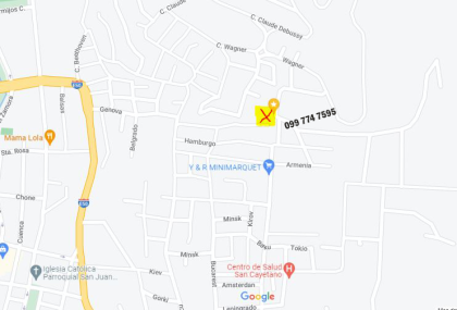 Terreno Lote 900 m San Cayetano Loja vendo venta se vende