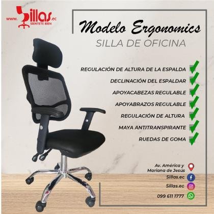 Sillas ergonómicas