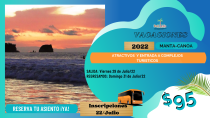 Salida a Manta- Canoa, Sangolquí, BetelTuris