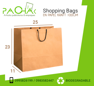 Bolsas de papel kraft Quito Ecuador