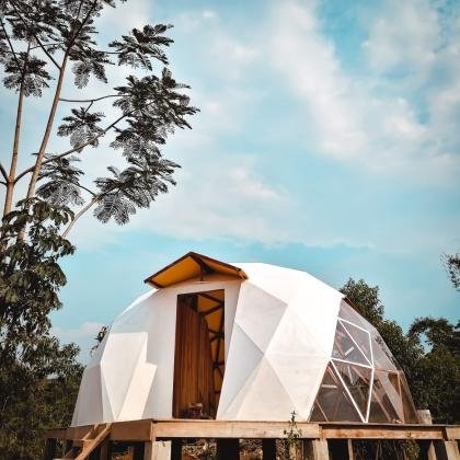 DOMO GEODESICO, CUPULA, GLAMPING