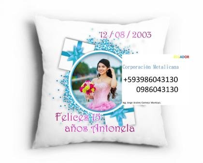 Fábrica de Cojines y almohadas personalizadas, para eventos como bodas y fiestas en Duran Guayaquil Samborondon Guayas Ecuador 2022