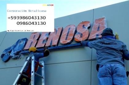 Imprenta, diseño gráfico, letreros luminosos, luces led, gigantografías, pancartas, letras gigantes en Duran Guayaquil Samborondon Ecuador 2022