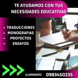 Redacción y corrección de trabajos