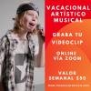 Curso Vacacional Artístico Musical Via Zoom 2022