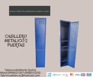 CASILLERO METALICO 2 PUERTAS