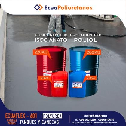 Ecuaflex Polyurea - Materia Prima Impermeabilización