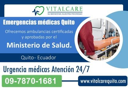 Emergencias médicas  Quito : VITALCARE QUITO