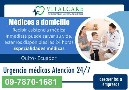 Médicos a domicilio en Quito Cumbaya Sangolqui Villaflora