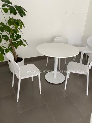 MESA REDONDA PARA RESTAURANTE