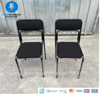 SILLA FIJA DE VISITA APILABLE