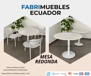 MESA REDONDA PARA RESTAURANTE