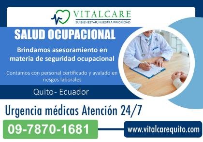 Salud ocupacional para empresas en Quito