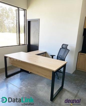 ESTACION DE TRABAJO EN L CON CRDENZA