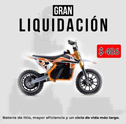 MINIMOTO ELECTRICA IDEAL PARA TU HIJO