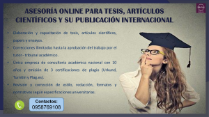 Asesores de tesis y complexivos