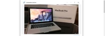 Macbookpro super potente con 16gb en Ram DISCO SOLIDO CERTIFICADO EVO,  Whats 0996007968 de oportunidad