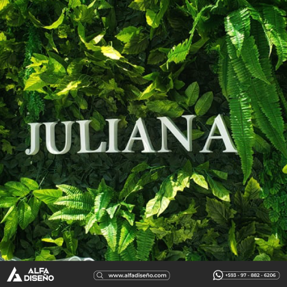 Jardines Verticales, Oasis decorativo, Jardines artificiales