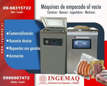 Empacadoras al vacío Ingemaq 2023