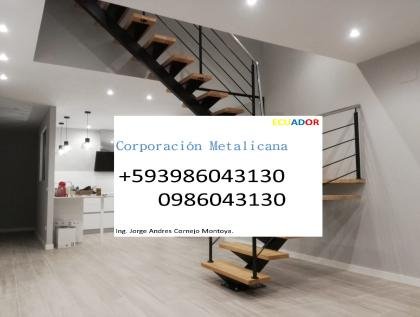 Empresa de servicio de fabricación de escaleras metálicas en Duran Guayaquil Samborondón Ecuador Latinoamérica