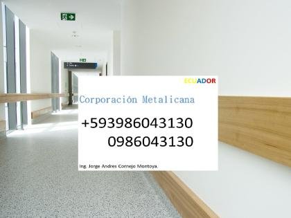 Empresa servicio de fabricación de pasamanos de pasillo para hospitales en Duran Guayaquil Samborondón Ecuador Latinoamérica