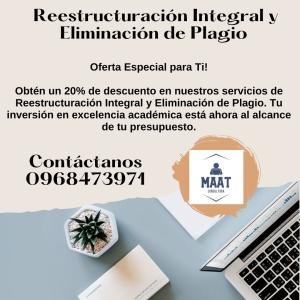 Reestructuración Integral y Eliminación de Plagio