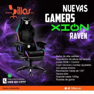SILLAS GAMER RGB AL POR MAYOR