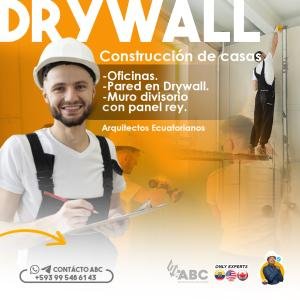 Construcción Drywall En Manta Ecuador , Durlock , Constructor Drywall , Instaladores Gypsum , Coloc