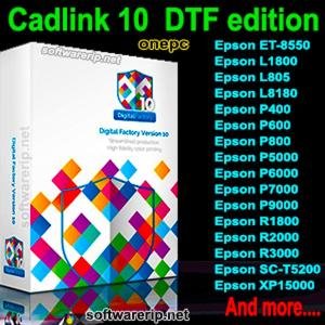 Digital Factory v10 Direct To Film Edition Et8550, L8180 etc