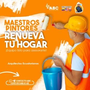 MAESTRO PINTOR DE CASAS Y EDIFICIOS EN MANTA ECUADOR , PINTORES , EMPASTADOR , MAESTROS PINTORES , M