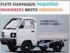 FLETE GUAYAQUIL CAMIONETA MUDANZA MOTO 0980504018