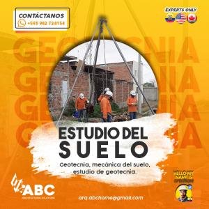 Estudio de suelo en Puerto López , mecánica de suelos, arquitectos, Informe de geotecnia , estudio