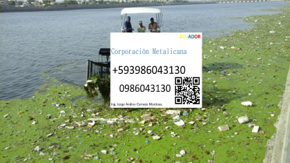 Empresa con servicio de limpieza dragado potabilización descontaminación de oceanos rios en Duran Guayaquil Samborondón Ecuador Latinoamérica