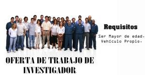 Empleo motorizado de investigador privado en Ambato