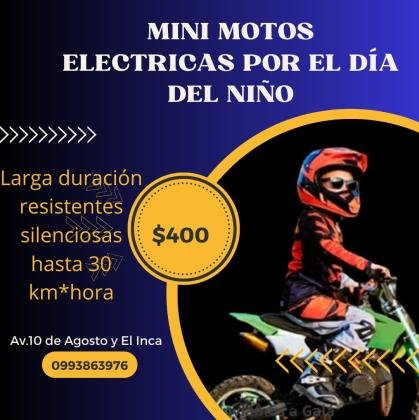 Minimotos por el día del niño 2024 motito