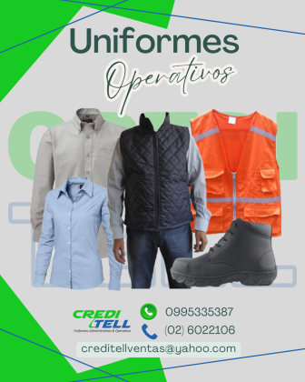 UNIFORMES OPERATIVOS COMPLETOS