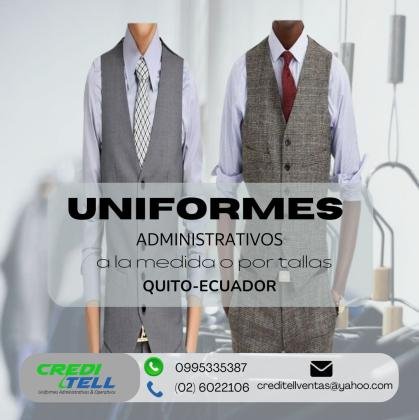 UNIFORMES ADMINISTRATIVOS PARA HOMBRE