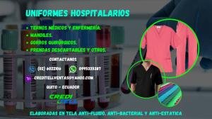 UNIFORMES PARA HOSPITALES Y CLINICAS QUITO