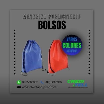 BOLSOS ECOLOGICOS PARA PROMOCION