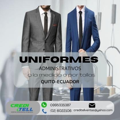 UNIFORMES ADMINISTRIVOS PARA HOMBRE