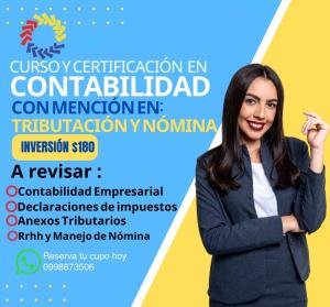 CURSO DE CONTABILIDAD CON APLICACIÓN TRIBUTARIA Y NÓMINA