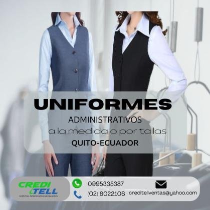 CHALECOS PARA UNIFORMES ADMINISTRATIVOS