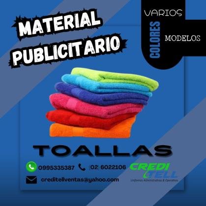 TOALLAS PRA PUBLICIDAD AL POR MAYOR