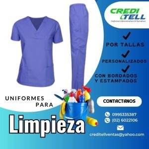 TERNOS DE LIMPIEZA EN TELA ANTIFLUIDO