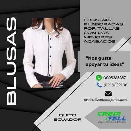 BLUSAS CORPORATIVAS PERSONALIZADAS