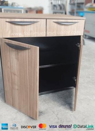 CREDENZA EN MELAMINA PARA OFICINAS O EL HOGAR