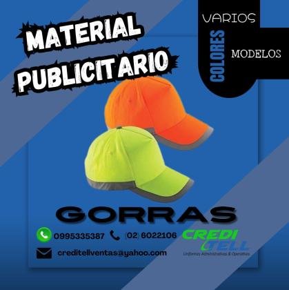 GORRAS PUBLICITARIAS AL POR MAYOR