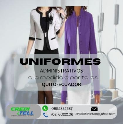 VESTIDOS PARA UNIFORMES ADMINISTRATIVOS