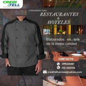 CHAQUETAS PARA UNIFORME DE RESTAURANTE AL POR MAYOR