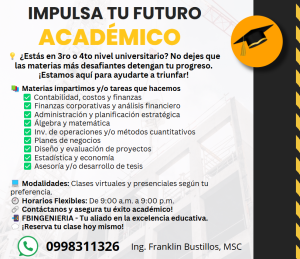 CLASES PARTICULARES ESTUDIANTES UNIVERSITARIOS